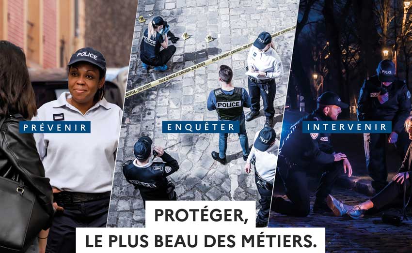 La Police nationale recrute 2 500 gardiens de la paix en 2022!